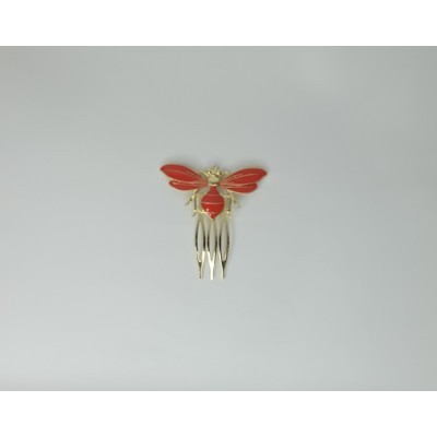 Peina libélula naranja