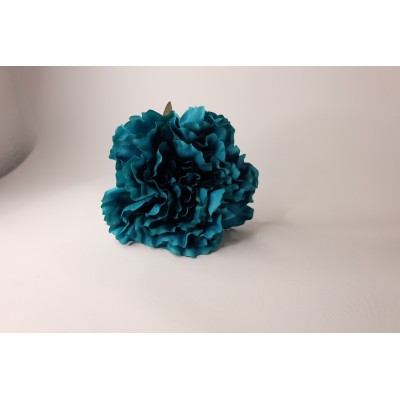 Peonia grande azul turquesa