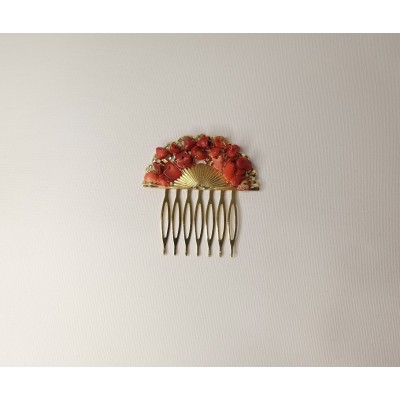 Peina abanico piedra