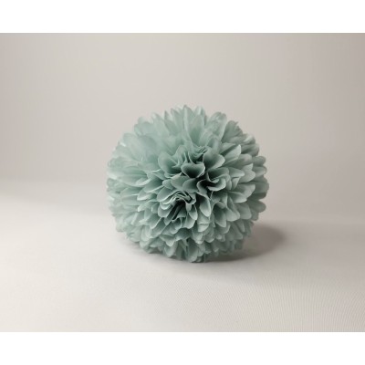 Pompón verde jabonoso