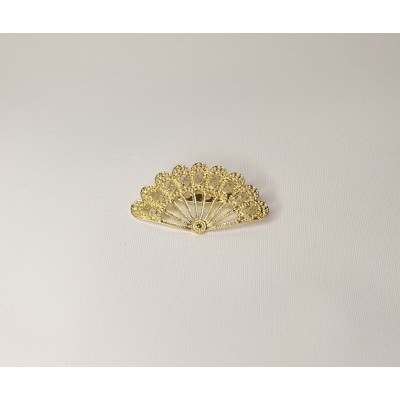 Broche abanico