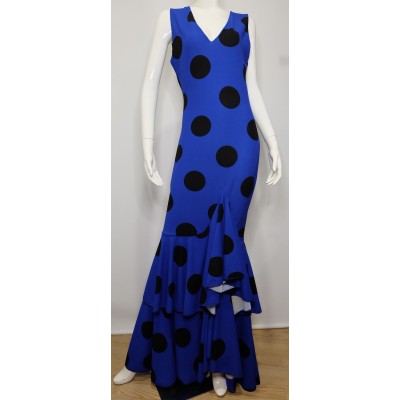 Vestido tirantes lunares