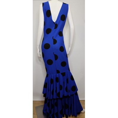 Vestido tirantes lunares