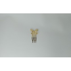 Peina mariposa dorado